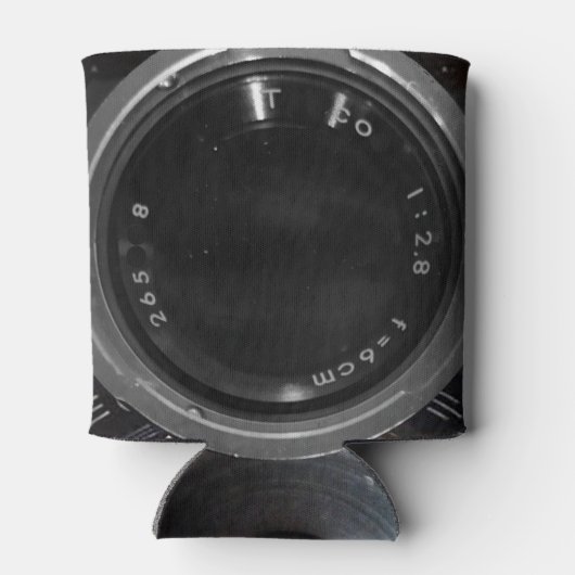 アンティークカメラ撮影ヴィンテージレンズフィルム 缶クーラー (裏面)