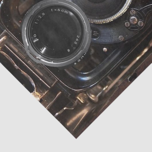 アンティークカメラ撮影ヴィンテージレンズフィルム 薄葉紙 (詳細)