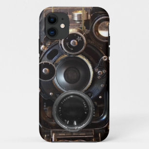 アンティークカメラ撮影ヴィンテージレンズフィルム iPhone 11 ケース