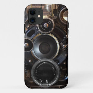 アンティークカメラ撮影ヴィンテージレンズフィルム iPhone 11 ケース