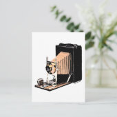 アンティークカメラ ポストカード (スタンド正面)