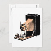 アンティークカメラ ポストカード (正面/裏面)