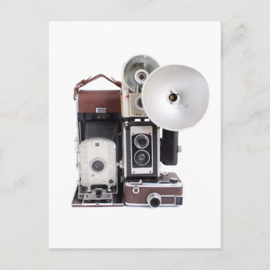 アンティークカメラ ポストカード (正面)