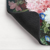 アンティークカラフルフラワーズスチルライフアート絵画ズ マウスパッド (コーナー)