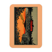 アンティークカラーリトホテルブリストルナプルナポリ マグネット (縦)