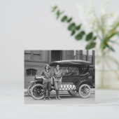 アンティークカーガールズ， 1920s ポストカード (スタンド正面)