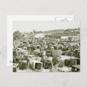 アンティークカーコレクターの夢， 1940年代 ポストカード (正面/裏面)