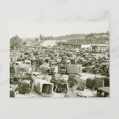 アンティークカーコレクターの夢， 1940年代 ポストカード (正面)