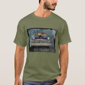 アンティークカーハンサム1947クライスラークラシック自動車 Tシャツ (正面)