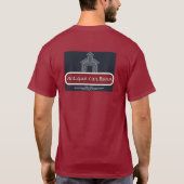 アンティークカー バーントシャツ - バックロゴ Tシャツ (裏面)