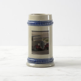 アンティークカー ビールジョッキ
