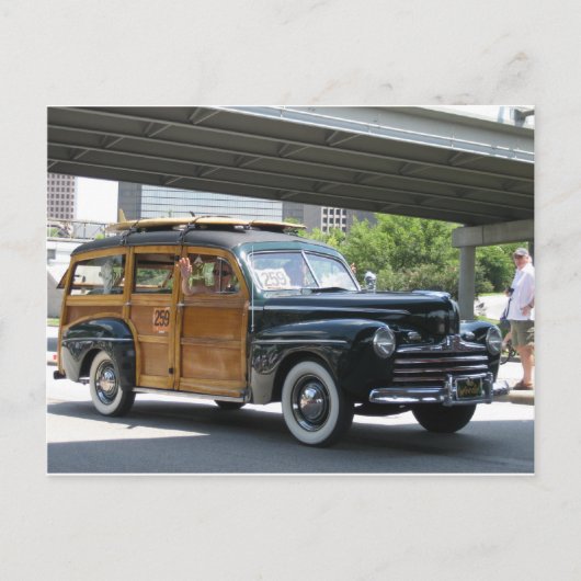 アンティークカー ポストカード (正面)