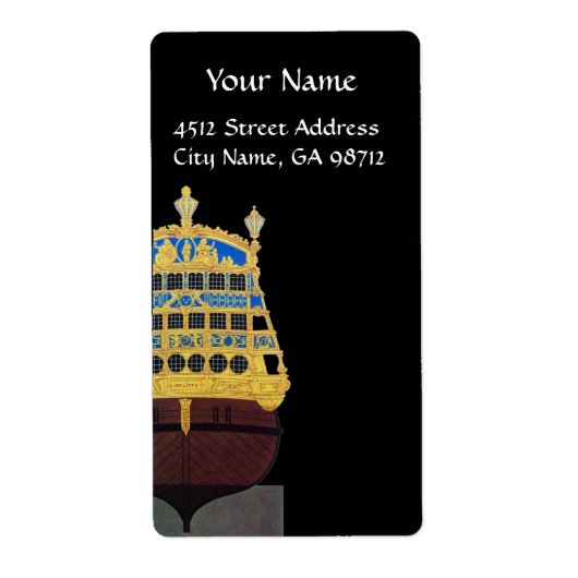 アンティークガレオン ラベル (正面)