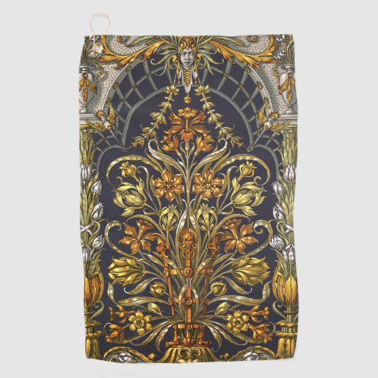 アンティークガーデンエントリゴルフタオル ゴルフタオル (正面)