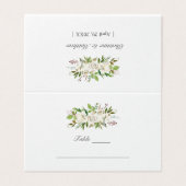 アンティークガーデンボタニッ結婚クス 名刺 (外部フラット)