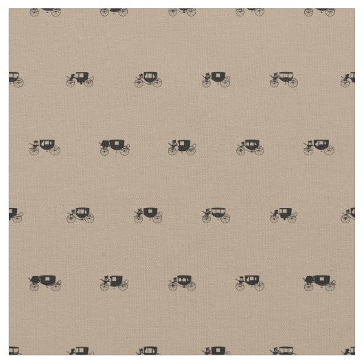 アンティークキャリッジズウエスタン乳母車カスタムカラー ファブリック (クローズアップ)