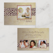 アンティークキリンぽちゃぽちゃの名刺 名刺 (正面/裏面)