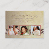 アンティークキリンぽちゃぽちゃの名刺 名刺 (裏面)