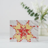 アンティークキルト ポストカード (スタンド正面)