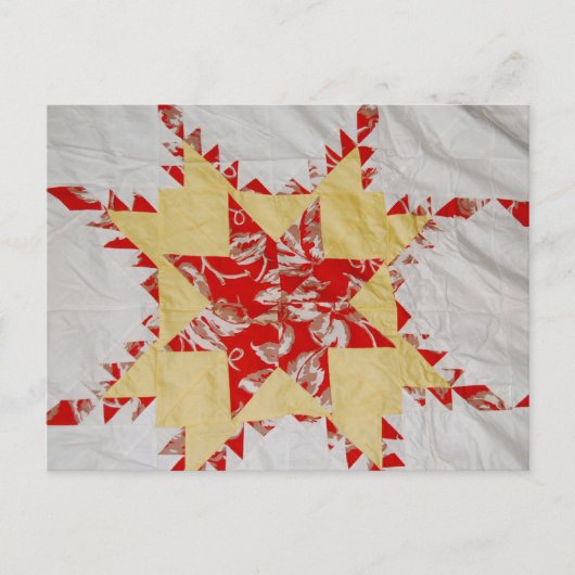 アンティークキルト ポストカード (正面)