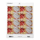 アンティークキルト ラベル (フルシート)