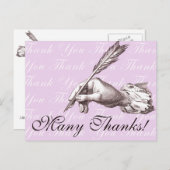 アンティーククイル書ポイントAありがとう! ポストカード (正面/裏面)