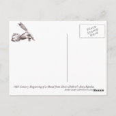 アンティーククイル書ポイントAありがとう! ポストカード (裏面)