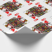 アンティーククイーン・オブ・ハート ラッピングペーパー (角)