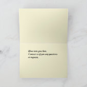 アンティーククフランスのリスマススタジオ飛行機 シーズンカード (内部)