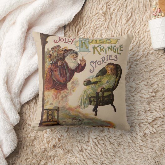 アンティーククリスクリングルサンガクロース クッション (ブランケット)