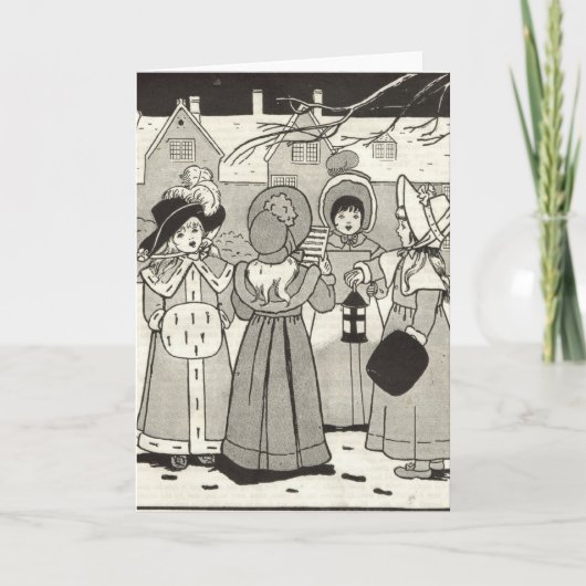 アンティーククリスマスカード シーズンカード (正面)