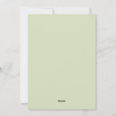 アンティーククリスマスガールウィンターチャイルド シーズンカード (裏面)