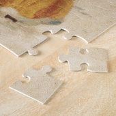 アンティーククリスマスガールウィンターチャイルド ジグソーパズル (側面)