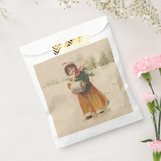 アンティーククリスマスガール ウィンター チャイルド フェイバーバッグ (封をした状態)