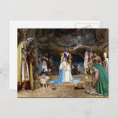 アンティーククリスマス出生の場 シーズンポストカード (正面/裏面)