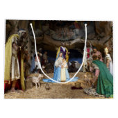 アンティーククリスマス出生の場 ラージペーパーバッグ (裏面)