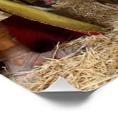 アンティーククリスマス出生シーン ポスター (コーナー)