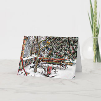 アンティーククリスマス シーズンカード