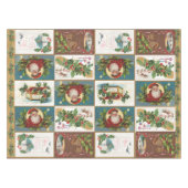 アンティーククリスマス テーブルクロス (正面(横))