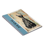 アンティークグラモールジャーナルLBDリトルブラックドレス ノートブック (右側)