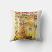 アンティークグランドフェートフェアポスター クッション (裏面)