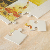 アンティークグランドフェートフェアポスター ジグソーパズル (側面)