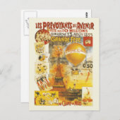 アンティークグランドフェートフェアポスター ポストカード (正面/裏面)