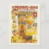 アンティークグランドフェートフェアポスター ポストカード (正面)