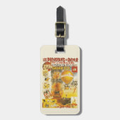 アンティークグランドフェートフェアポスター ラゲッジタグ (正面縦)