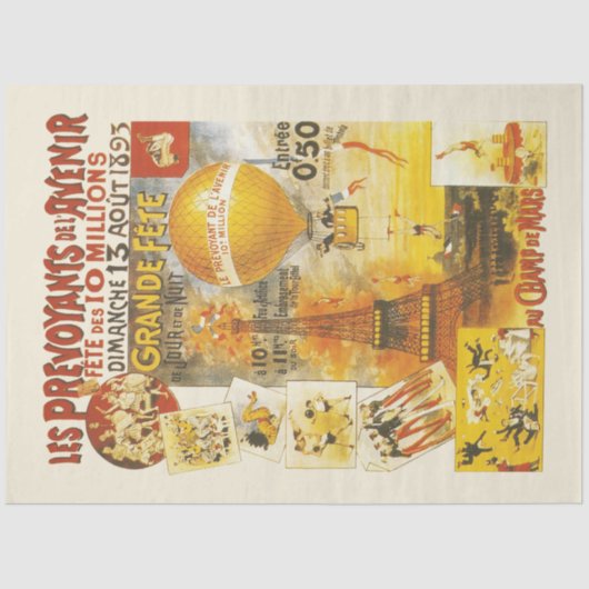 アンティークグランドフェートフェアポスター 薄葉紙 (正面)