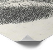 アンティークグランドヴィルユーモア天文学ジャグリング ポスター (角)