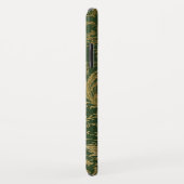 アンティークグリーンと金ゴールドiPhone XRケース Case-Mate iPhoneケース (裏面/右)