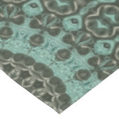 アンティークグリーンマンダラパターンデザイン テーブルクロス (アングル)