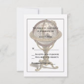 アンティークグローブ、ホワイトBG RSVP (裏面)